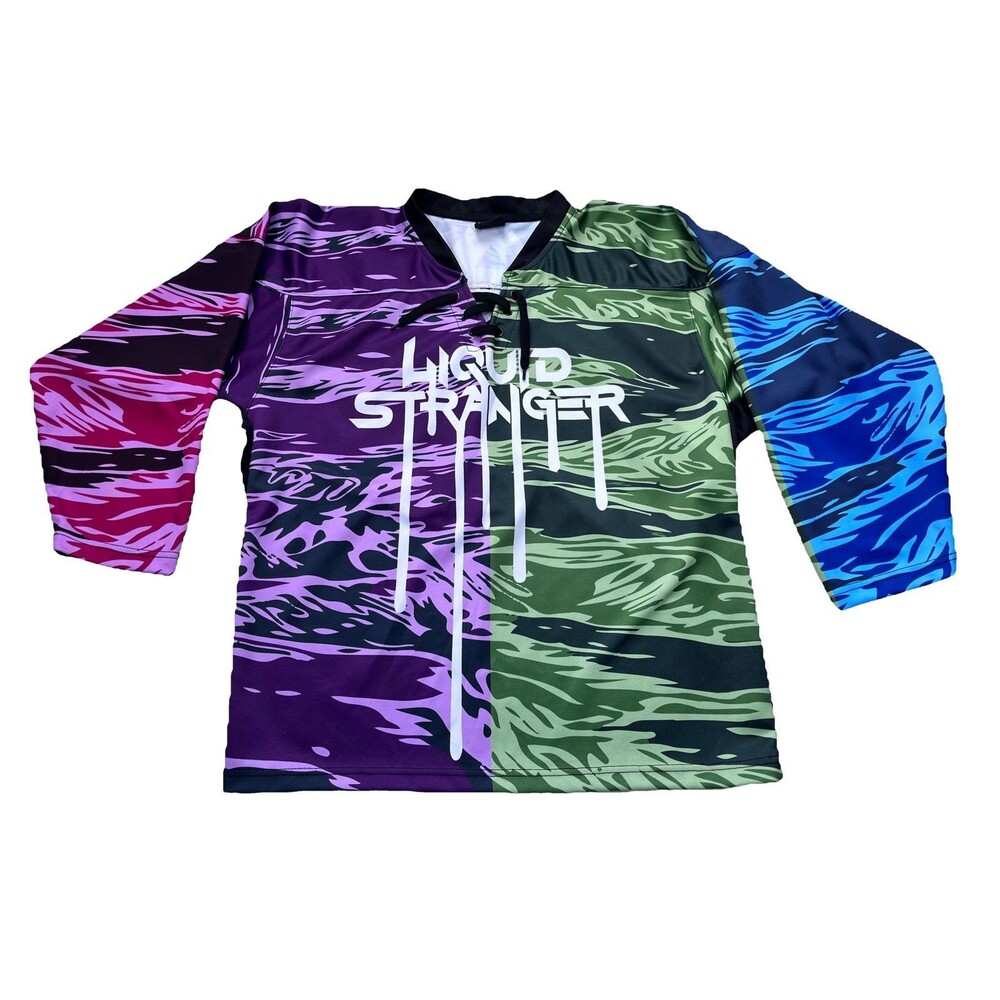 Liquid Stranger Wakaan Festival '19 Above The Sky Productions Hockey Jersey Sz S